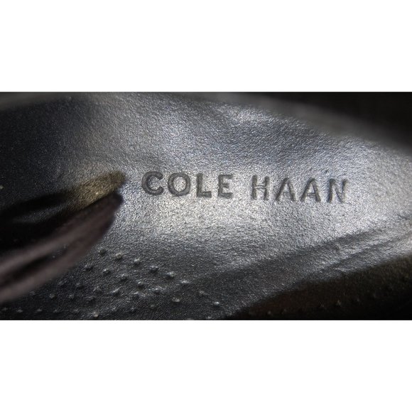 Cole Haan Williams Postman Plain Toe Derby Black Shoes Men's 10.5 C12203 - Picture 5 of 9